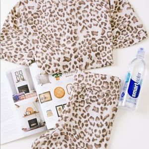 Super stretchy waffle knit set